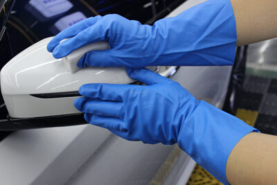 chemical resistant nitrile work gloves