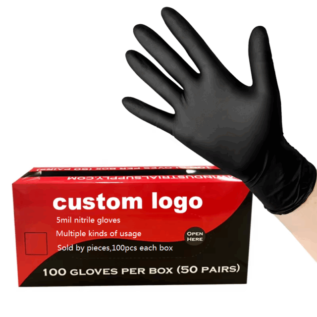 nitrile gloves bulk food safe