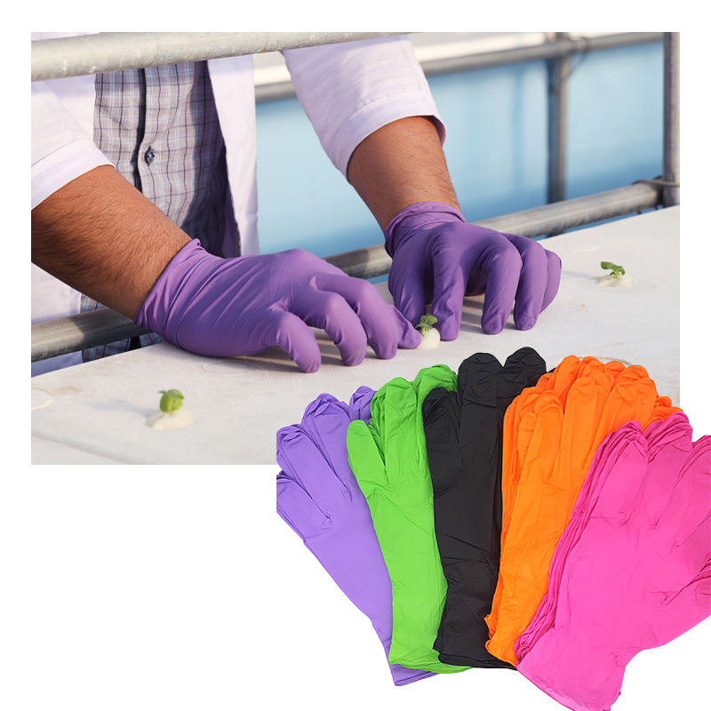 Food grade guantes nitrile gloves