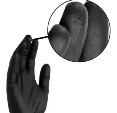 Custom logo latex free nitrile disposable gloves