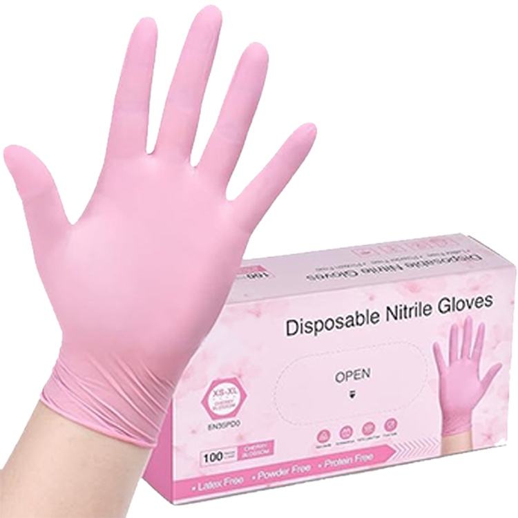free nitrile cosmetic gloves supplier
