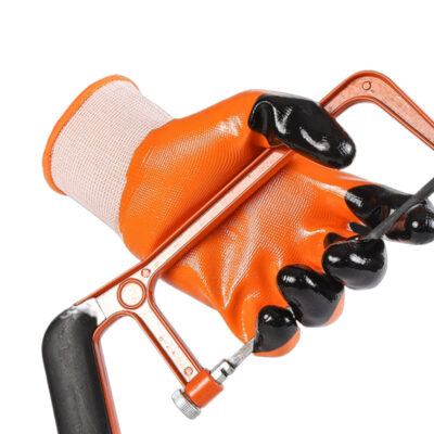 coated nylon work safety gloves