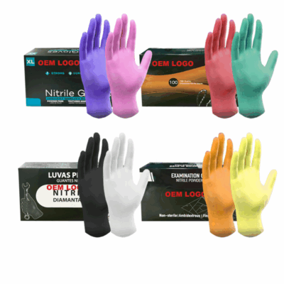 nitrile disposable gloves for tattoo & beauty