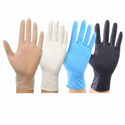 Food grade powder free nitrile gloves