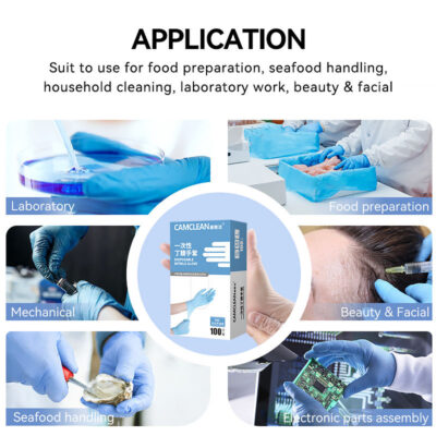 free food handling nitrile gloves