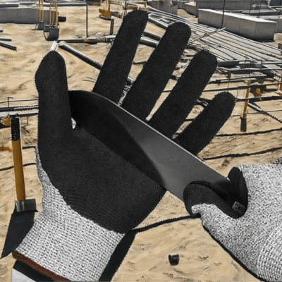 nitrile anti-cutting safety gloves