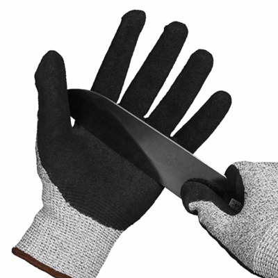 nitrile anti-cutting safety gloves