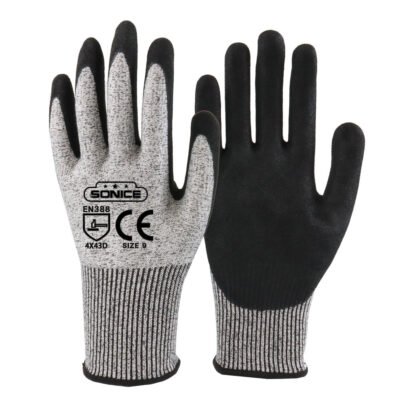 cut resistant nitrile safety gloves