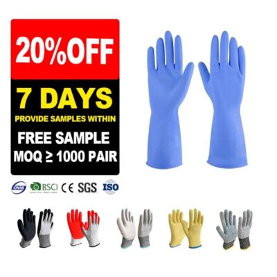 Warm antifreeze latex gloves factory