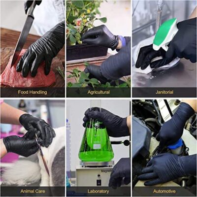 nitrile vinyl powder-free exam gloves