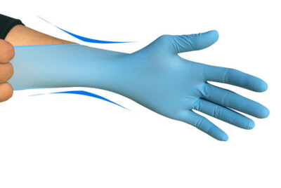 nitrile medical gloves finger
