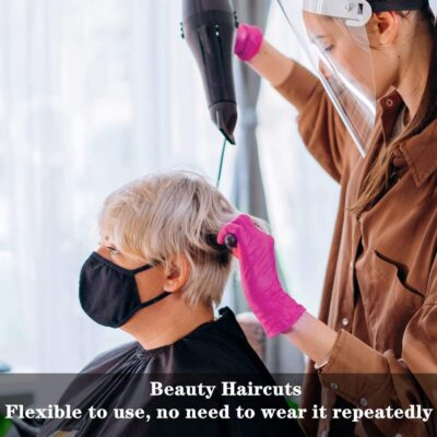 3mil hot pink disposable nitrile gloves