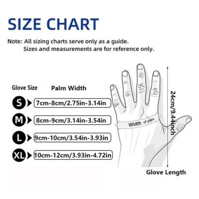 Custom package examination nitrile gloves