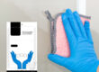 Powder-free disposable nitrile gloves