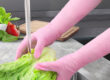 Extra long food safety nitrile gloves