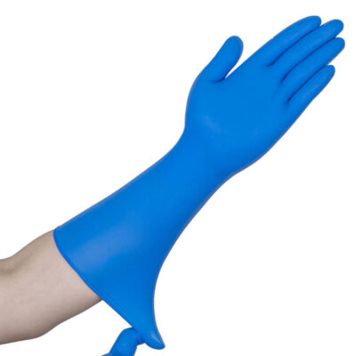 Extra long food safety nitrile gloves