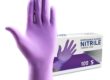 nitrile gloves for tattoo and beauty salon work