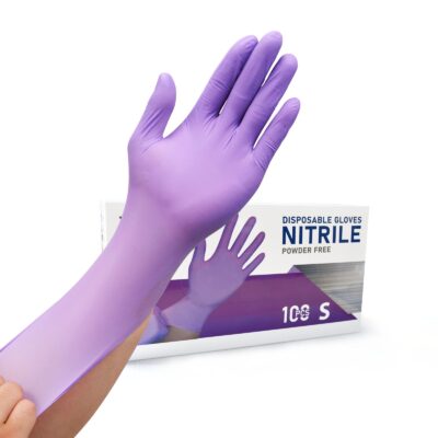 nitrile gloves for tattoo and beauty salon work