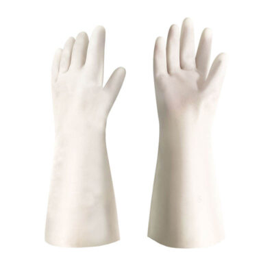 Long cuff nitrile safety gloves