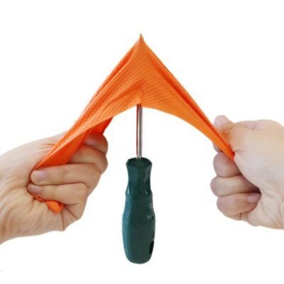 diamond textured nitrile disposable gloves