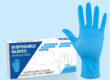 Medical color nitrile exam gloves