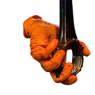 Heavy-duty mechanical nitrile gloves